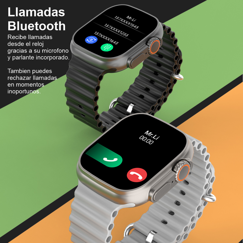 Reloj Smartwatch Bluetooth K800 Ultra: Tecnologia de Última Geração