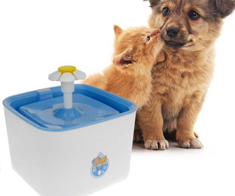 Fuente de agua automática para perros y gatos: hidratación fresca todo el día